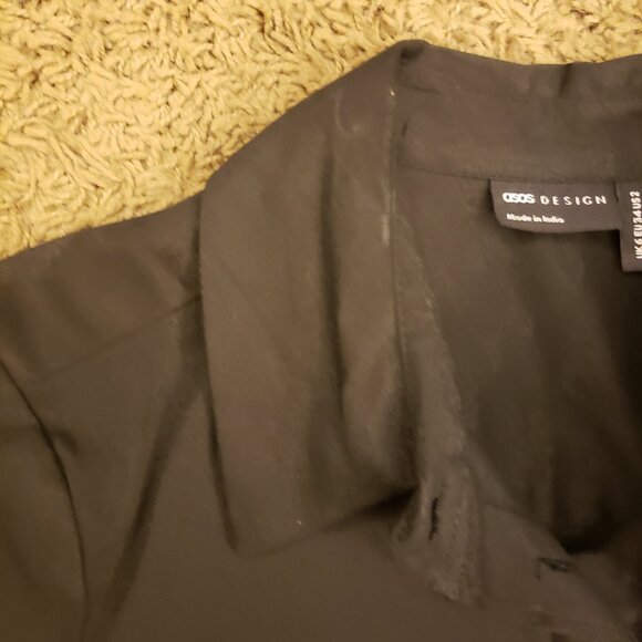 ASOS Design Long Sleeve Button Down Shirt - Picture 6 of 9